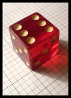 Dice : Dice - 6D Pipped - Large Red 1.5 - Ebay Mar 2012